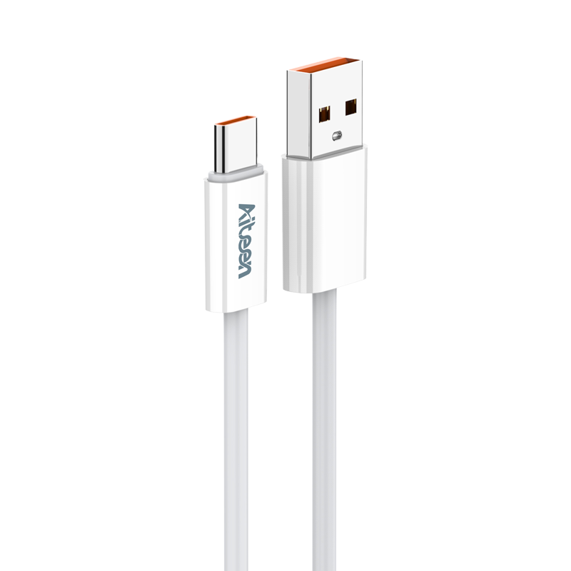 A23-CW Type-C Data Cable 1mm 25W Fast Charging White Color